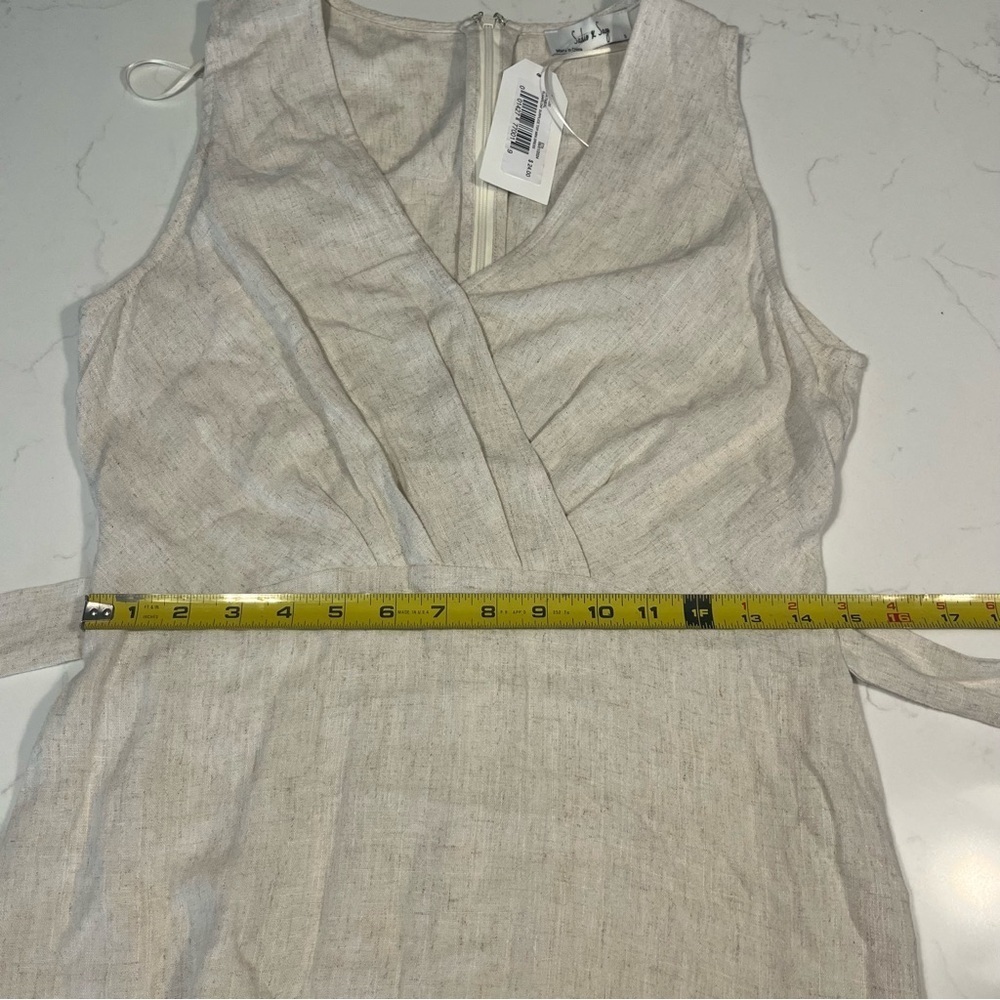 Sadie & Sage Oatmeal Sugarloaf Top Mini Dress Small - Picture 9 of 10